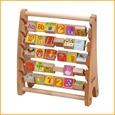 Дървени образователни играчки