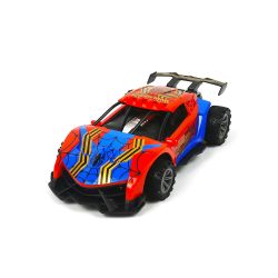 Детска кола Spiderman, С дистанционно управление, Драгстер