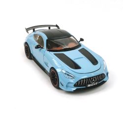 Метална кола Mercedes-Benz AMG GT, BLACK SERIES, Синя, 1:18, Без опаковка