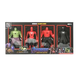 Комплект фигурки Avengers, Със Спайдърмен и Хълк