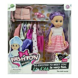 Комплект кукла с гардероб и аксесоари, Fashion Doll DESHA