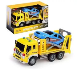 Детски камион автовоз, С кола, 1:16 мащаб