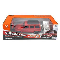 Детска кола Mercedes G-Klass, С дистанционно, Мащаб 1:22, Червен