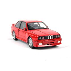 Метална кола BMW M3, 1:24, Червен, Без опаковка