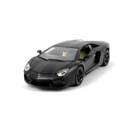 Метална кола Lamborghini Aventador, Мащаб 1:18, Черен, Без опаковка