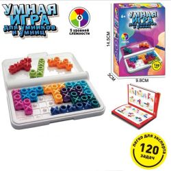 Детска логическа игра IQ Smart Battle - Цветни топчета