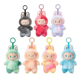 Плюшена играчка Labubu Серия 3, С ключодържател, 17см