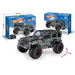Конструктор джип, Метален, 3D модел, 8+, 243 части