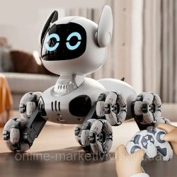 Интерактивен Робот Куче TOBY – Жестове и 360° Движещи Колела