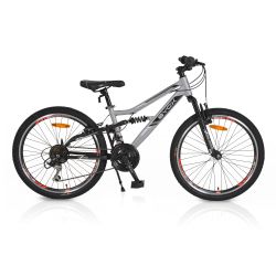 Велосипед 24“ Adventura grey