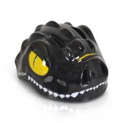 Каска Y27 (48-54 cm) Dino-черен