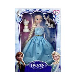 Кукла Елза с рокля и приятел Olaf – Frozen