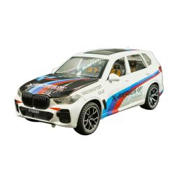Метален автомобил BMW X5 M – мащаб 1:24, Бял, Без опаковка