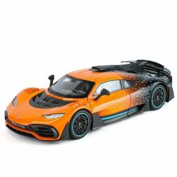 Метална кола Mercedes-AMG One Hypercar – 1:18, оранжева, Без опаковка