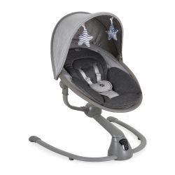 Електрическа люлка Cloud Premium + светлосив