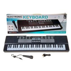 Детски електронен синтезатор с 61 клавиша и микрофон – Electronic Keyboard