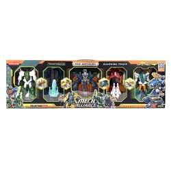 Комплект трансформиращи роботи Mesh Alliance – 5 фигури в 1