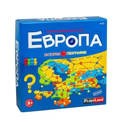 Настолна образователна игра „Европа – История и География“ – PlayLand, 8+