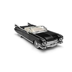 Метален модел Cadillac Eldorado Cabriolet 1:24 – черен ретро, Без опаковка