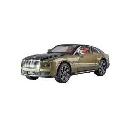 Метален модел Rolls-Royce Ghost 1:24 – златисто-зелен, Без опаковка