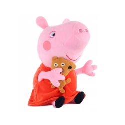 Плюшена играчка Пепа Пиг с плюшено мече – 30 см