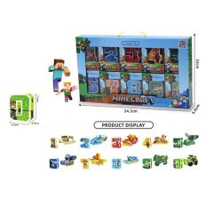 Minecraft конструктор числа 0-9 с фигурки и превозни средства