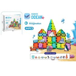 Магнитен Конструктор Ocean Animals, 44 Части