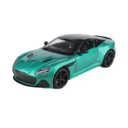 Метален автомобил Aston Martin DBS Superleggera, Die-Cast модел, 1:24, Зелен, Без опаковка