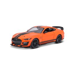 Метална кола Maisto Ford Mustang Shelby GT500 1:24, оранжева