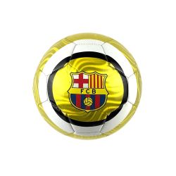 Футболна топка Barcelona – златиста с клубно лого