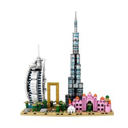 Конструктор Дубай Skyline, 593 части