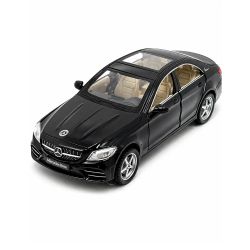 Метален автомобил Mercedes-Benz C-Class, 1:32, Черен, Без опаковка