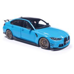 Метална кола BMW M3 Performance Parts, 1:18, Daytona Beach Blue
