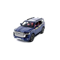 Метален джип Toyota Land Cruiser LC300, 1:24, Син, Без индивидуална опаковка