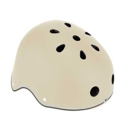 Детска каска за колело и тротинетка Globber Primo Lights XS/S (48-53CM) - бежова
