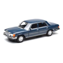 Метална кола Mercedes-Benz 350 SEL W116, 1:18, Hansa Blue, Norev