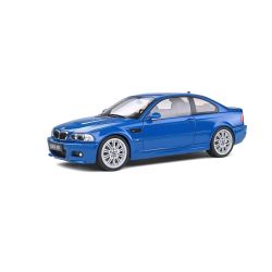 Метална кола BMW M3 E46, 1:43, синя, Solido