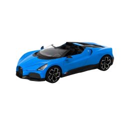Метална кола Bugatti W16 Mistral, 1:24, синя, Welly