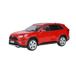 Метална кола Toyota RAV4, 1:24, Червена