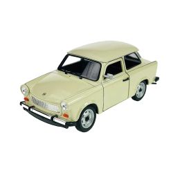 Метална кола Trabant 601, 1:24, Кремава, Welly 