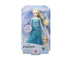 Кукла Елза Disney Frozen с музика на английски език, Mattel
