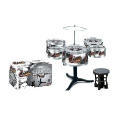 Детски барабани Jazz Drum с 5 барабана и столче