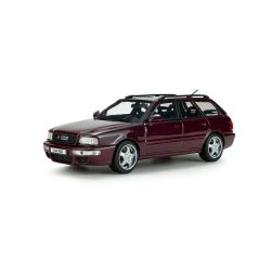 Метална кола Audi RS2 Avant B4 1995 1:43 – Ruby Red, Solido