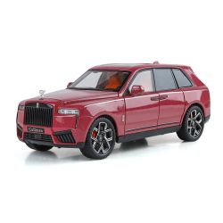 Метална кола Rolls-Royce Cullinan 1:24 – бордо, без опаковка