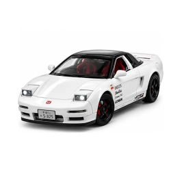 Метална кола Honda NSX 1:22 със звук и светлини – бяла, без опаковка