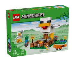 LEGO Minecraft 21585 – Ферма за пилета, 233 части