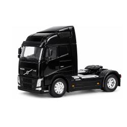 Метален камион Volvo FH12 1:32 – черен, Welly