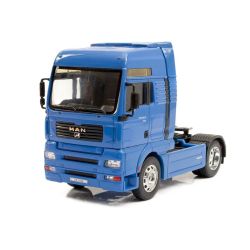 Метален камион влекач MAN TGA 510A, 1:32, син – Welly