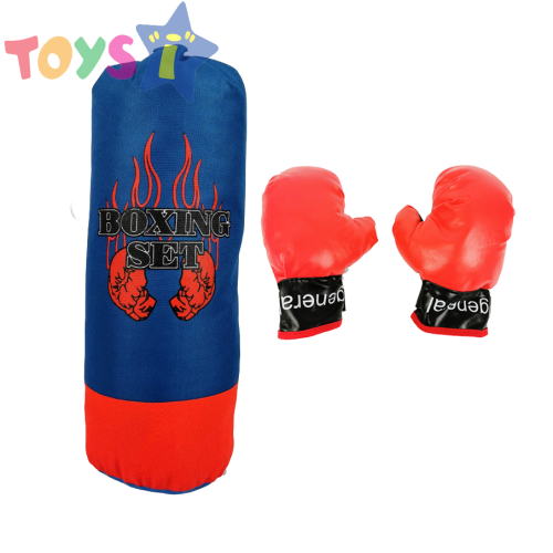 Детска боксова круша с ръкавици 
