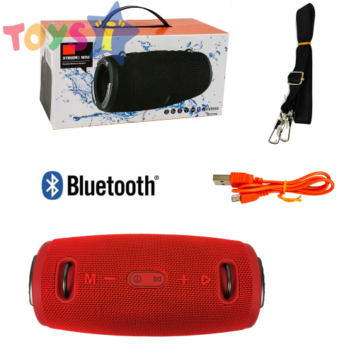Тонколона с Bluetooth, CHARGE3, червена